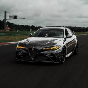 Alfa Romeo Giulia Quadrifoglio GTAm Conversion Kit by PariS'5 GaraGe - Complete Kit - Carbon Fiber Alfa Romeo Giulia Quadrifoglio GTAm Conversion Kit by PariS'5 GaraGe - Complete Kit - Carbon Fiber